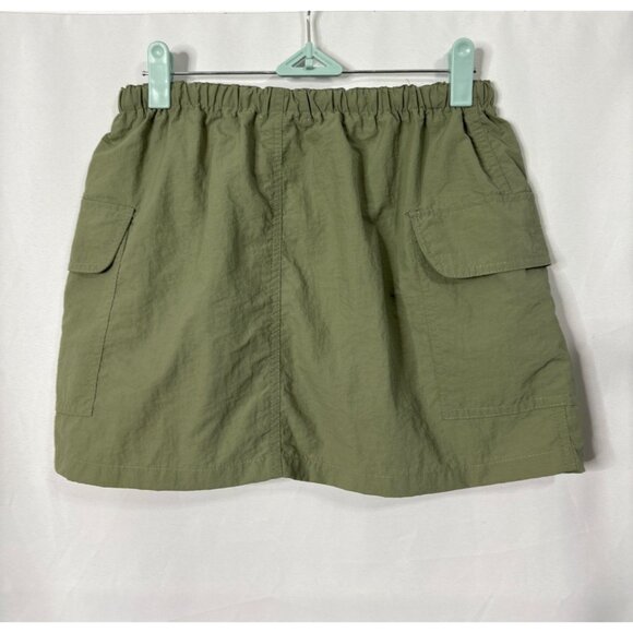 L.A. Hearts by Pacsun Women's Green Cargo Mini Skirt Size S Gorpcore Y2K - Picture 2 of 4